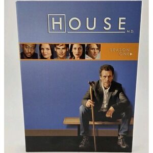 DVD House MD - Season 1 (DVD, 2008, 3-Disc Double Sided Set) Complete 1st Season